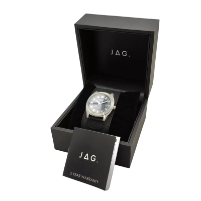 Jag Watch New In Box With Booklet Not Tested/Needs Battery