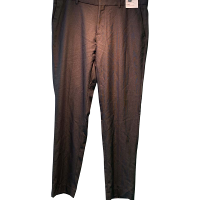Calvin Klein Mens  Size 36+32 Slim fit Pants Black  / Checked / Grey 