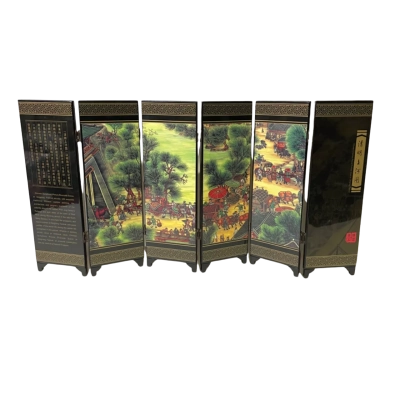 Riverside Scene at Qingming Festival Foldable Artwork
