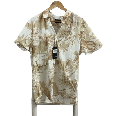 Connor Mens  Size L Slim Fit Shirt Sand 