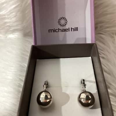 Michael Hill  Womens Earrings Silver 