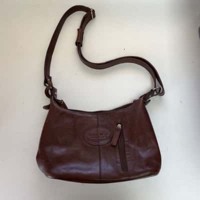 Windermere Brown Leather Shoulder Bag