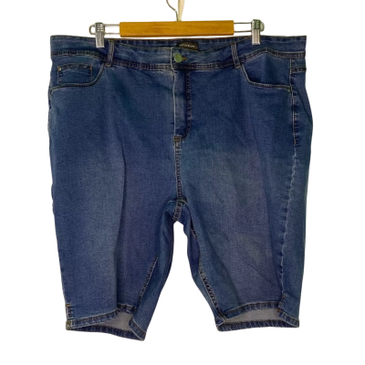 Autograph Womens  Size 22 Denim Shorts Blue 