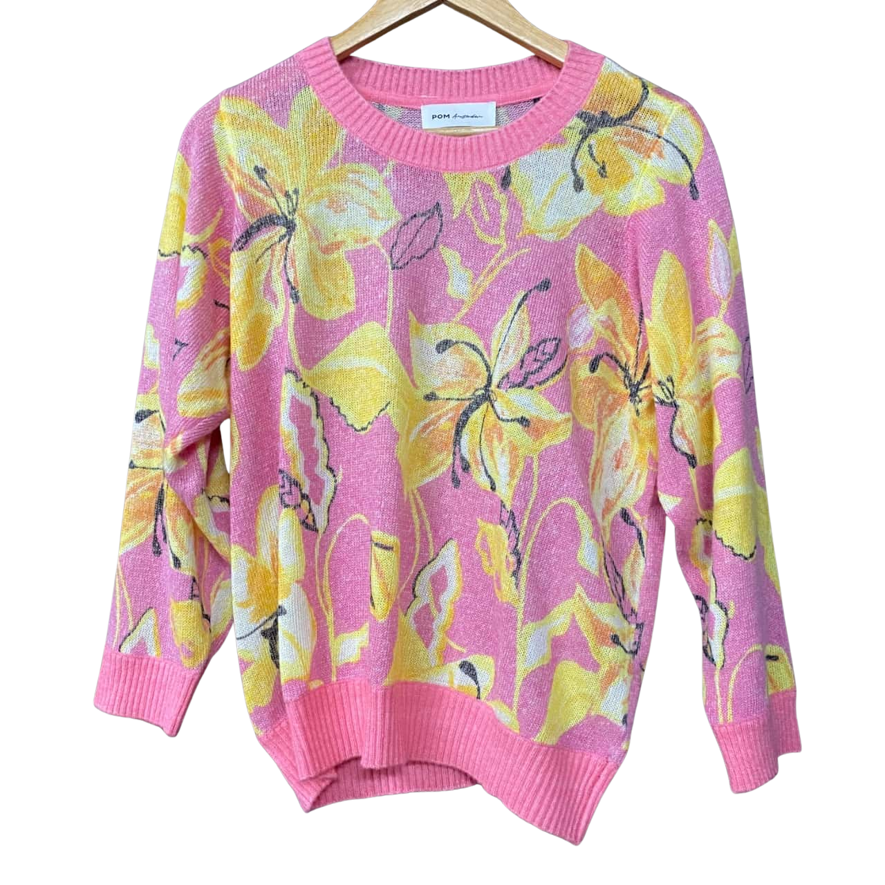 Byomea Flower Jumper (Phlox Pink) main image 1