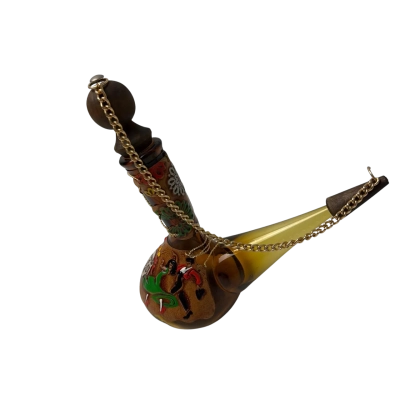 Vintage Spanish wine pourer