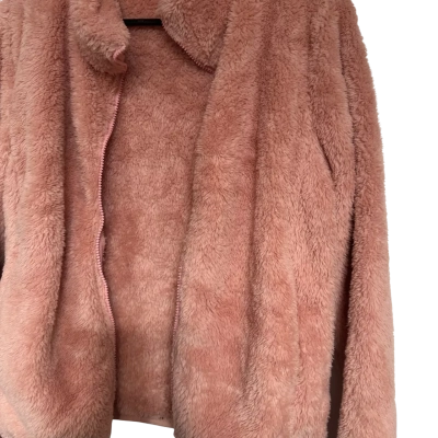 Caroline Morgan Womens  Size 12 Open Jacket Pink  