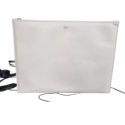 July Unisex Laptop / Tablet Wallet in Off White 