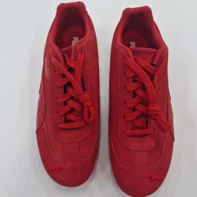 Puma Mens  Size 7 Trainers Red 