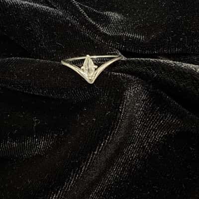 925 Silver Women's Solitaire Ring