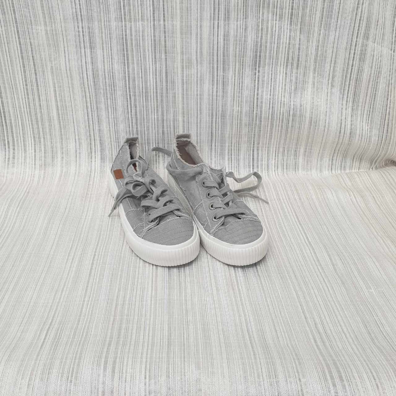 Sneaker Blowfish Malibu Marley Donna In Tela Lavata Grigio Ardesia - Taglia US 8, Slip On