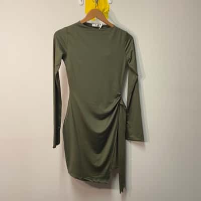 NWT Nakd Size S Green Dress