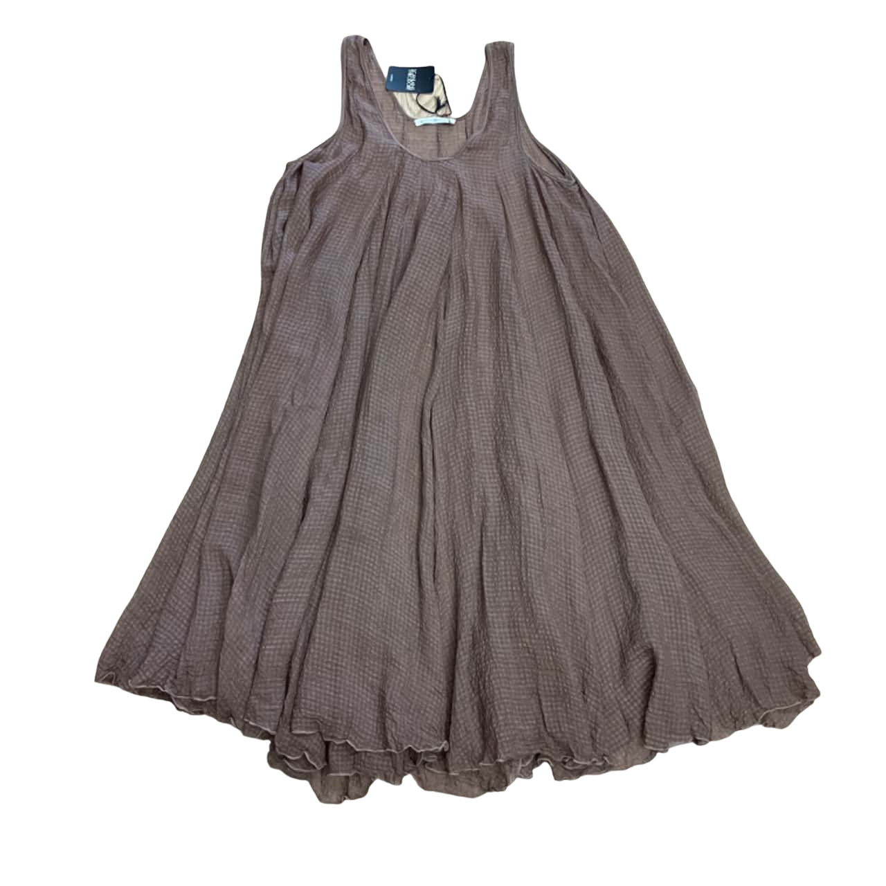 Scanlan Theodore Silk Swing Dress Size M / S Cafe BNWT(s)