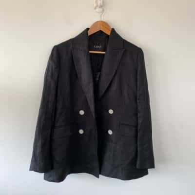 Cable Melbourne Black Austin Blazer  Size L 