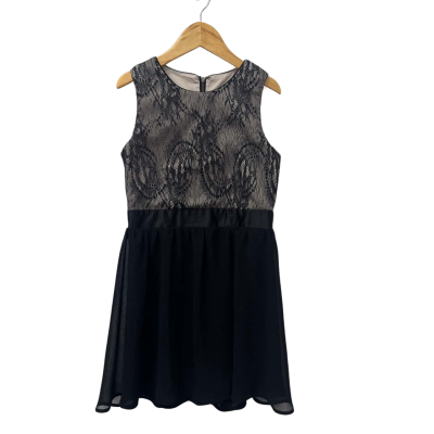 Bardot Junior Girls Size 10 Dress Black  