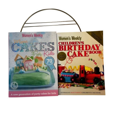 Women’s Weekly Children’s Cake Books x 2