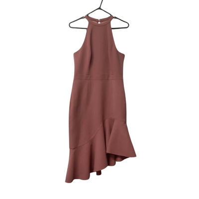 Women’s Portmans Size 12 Pink/Blush Sleeveless Midi Dress 