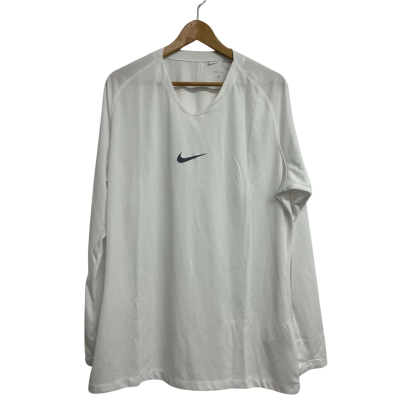 Nike Mens Size XL White Long Sleeve Shirt 
