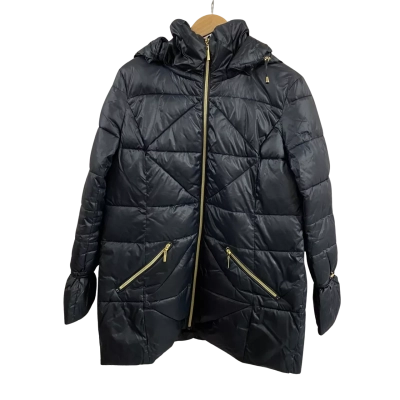 Fleet Street Womens  Size M  Puffer Jacket Black