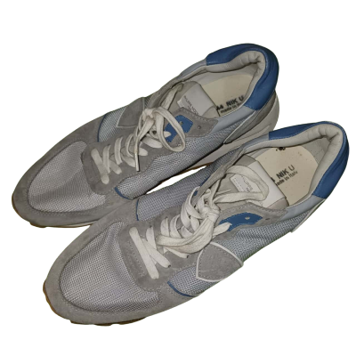 Philippe Model Paris Sneakers Mens Size 44 Sportswear Activewear Leather Canvas Used Condition