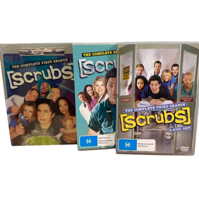 Scrubs Seasons 1-3 DVDS