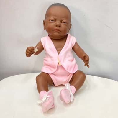 Vintage Berjusa Lifelike newborn doll - Female