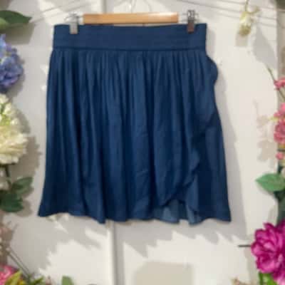 NWT Saba Size 12 Blue skirt