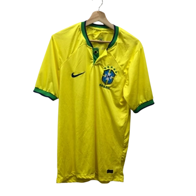Nike Brasil Mens  Size G (Grande) L Jersey Yellow 
