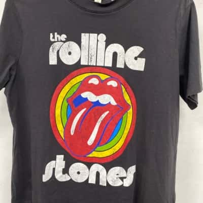 Rolling Stones Womens  Size M T-shirts Black  