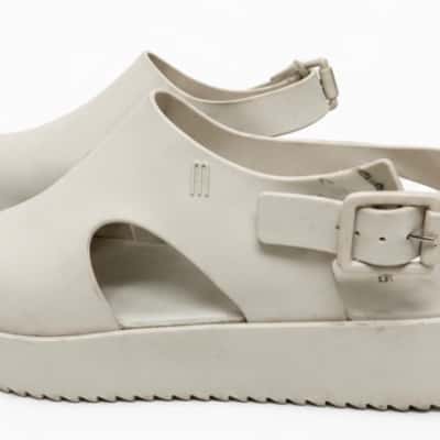 Melissa Womens  Size 5 Flats White 