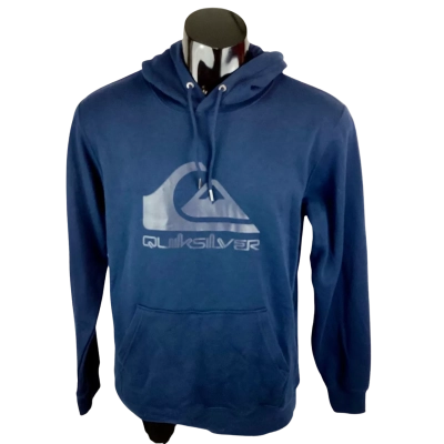 Quicksilver Mens  Size L Hoodie Navy Blue 