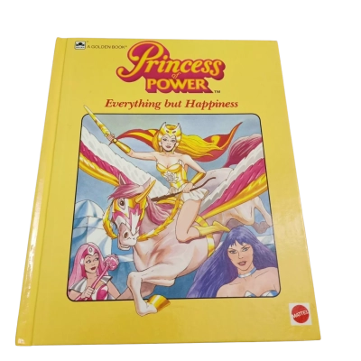 Vintage 1985 She-Ra Princess of Power Golden Book "Everything But Happiness"