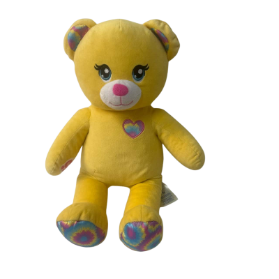 Build a bear yellow heart bear