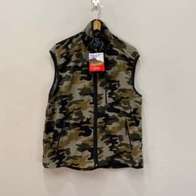 Wild Country Mens  Size XL Fleecy Vest Camouflage 
