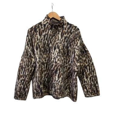 COS Womens  Size M Pullover Animal print / Brown 