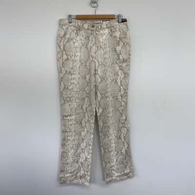 Wichele Druck Slim Leg Pants Size 14 