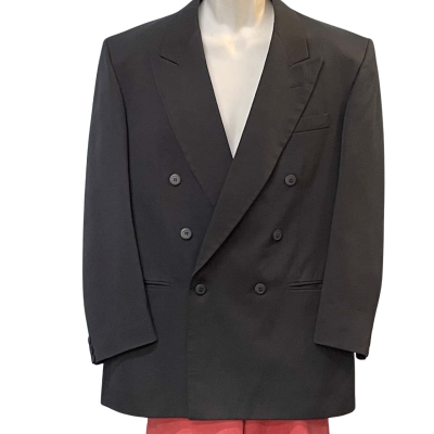 Sirio Mens Size L Suit Jacket Navy Blue