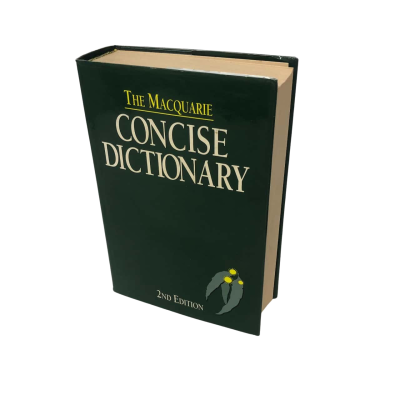 The Macquarie Concise Dictionary - 2nd Edition