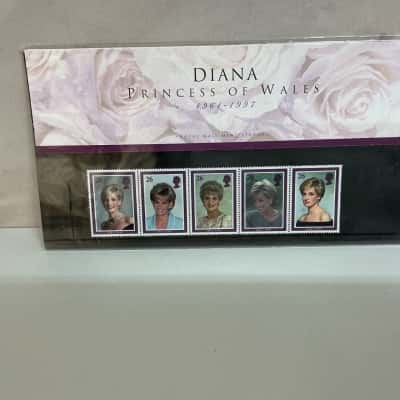 BNWT 1998 Royal Mail Stamp Collection Honouring Princess Diana