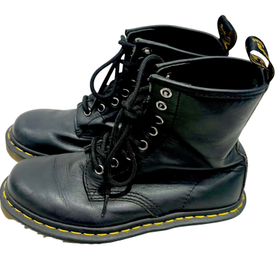 Womens Dr Martin Classic 8-eye Black Boots,  Size EU37 / UK 4 / US 5