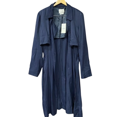 BNWT Sportscraft Womens Size 18 Navy Blue Trench Coat  