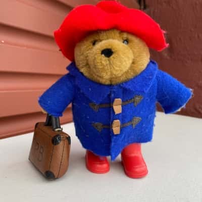 Augusta du Bay(Paris) 2006 Paddington Bear Soft Toy.  Approximately 190 mm Tall.