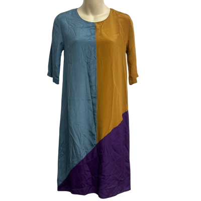 BNWT Anthropologie Size 6 Multicoloured Silk Dress 