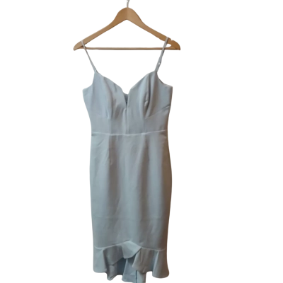 Bardot Womens  Size 8 Fully lined Cocktail Dress Blue 