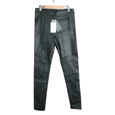 As New Bardot Womens Size 8 Black Rider Pants 