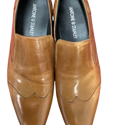 Antoine & Stanley Mens  Size 42 Dress shoes Brown 