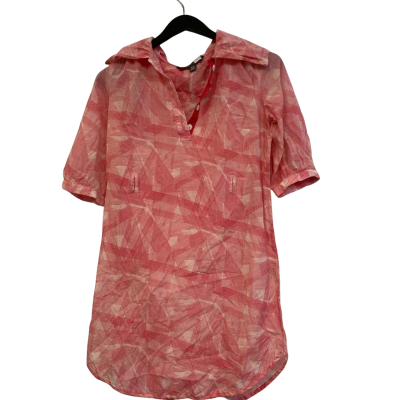 Ginger & Smart Womens  Size 10 Pink  / White t-shirt 