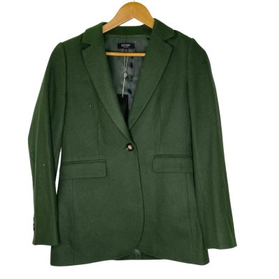 Oxford Womens  Size 10 Blazer Green 