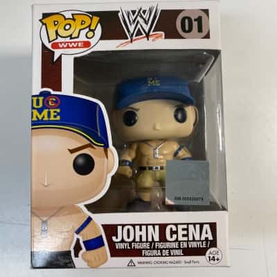 Pop WWE John Cena Blue Hat 01 Funko Pop