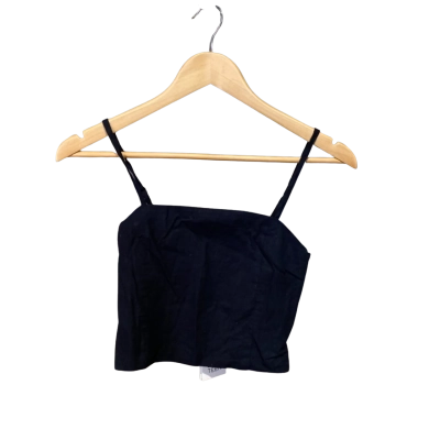 Seed Teen Size 12 Black  Singlet Top