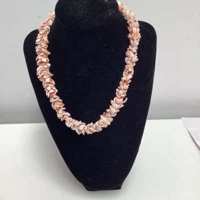  Womens vintage shell chip Necklace Multicoloured 